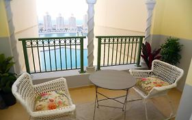 Beachfront Luxury Apartment-Pearl Island شقه مطله على الشاطئ بجزيرة اللؤلؤه 多哈 Exterior photo