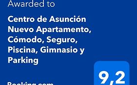 Centro De Asuncion Nuevo Apartamento, Comodo, Seguro, Piscina, Gimnasio Y Parking Exterior photo