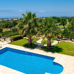 4 Bedroom Villa Lofou With Private Pool And Sea Views, Aphrodite Hills Resort 库克里亚 Exterior photo