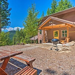 Private Leavenworth Cabin With Mtn Views And Fire Pit别墅 Exterior photo