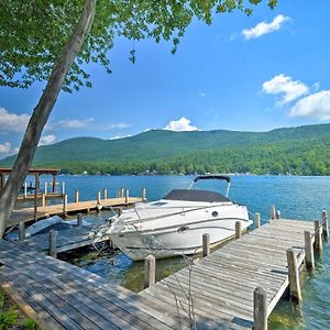 Waterfront Home On Lake George With Boat Dock! 昆斯伯里 Exterior photo