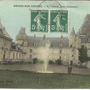 德格雷斯河畔布雷斯城堡旅馆 Bresse-sur-Grosne Exterior photo
