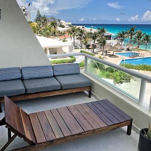 01 Ocean View Terrace Cozy 1 Bdrm Apartment Beach Front Brisas Cancun Zona Hotelera Exterior photo