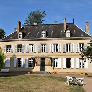 波旁朗西Vintage Mansion In Saint Aubin Sur Loire With Pool别墅 Exterior photo
