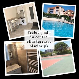 Frejus Balcon Des Arenes Studio 5E Etage Piscine Clim Tennis Exterior photo