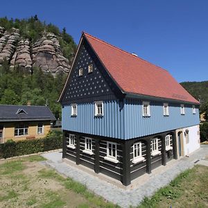 Oberlausitzer Ferienhaus Gebirgshausl Oybin别墅 Exterior photo