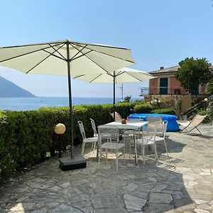 Liguria Holidays - Deliziosa Casetta Con Splendida Vista Mare 雷科 Exterior photo