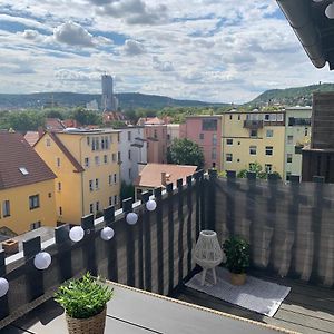 Apartment Skyline Of Jena, Luxurios, Einzigartig, Free Wifi, Parkplatz, Klimatisiert, Zentral Exterior photo