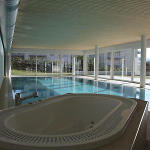 Indoor Swimming Pool, Sauna, Fitness, Private Gardens, Spacious Modern Apartment 盧加諾 Exterior photo