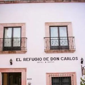 Hotel Y Suites El Refugio De Don Carlos 萨卡特卡斯 Exterior photo