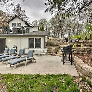 HartfordBig Cedar Lake House Views, 100 Ft To Water!别墅 Exterior photo