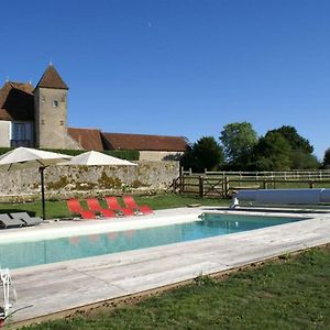 Le BrethonCharmante Maison Du Xve Avec Piscine, Jardin Et Terrasse En Lisiere De La Foret De Troncais - Fr-1-489-217别墅 Exterior photo