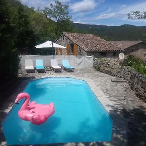 Cros Maison De Charme 3 Etoiles Dans Les Cevennes Avec Terrasse Et Piscine Privee别墅 Exterior photo