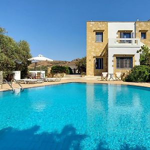 Villa "Thealia", 430 M2 With Swimmg Pool - Sea View 基萨莫斯 Exterior photo