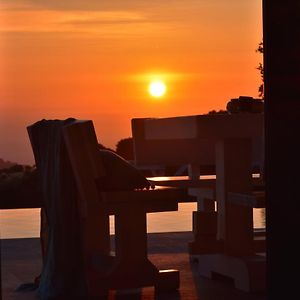 Dreamcatcher Villa: Infinity Pool, Sunset, Seaview Agios Leon Exterior photo