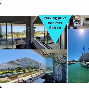 Lovely Apartment In Marina Baie Des Anges- Baronnet - Sew View, Free Parking Spaces On Site, Restaurants, Beach, Supermarket 卢贝新城 Exterior photo