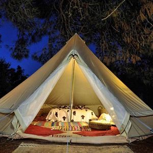 Glamping At A Lovely Tent In Skiaxtro- 马拉松波利斯 Exterior photo