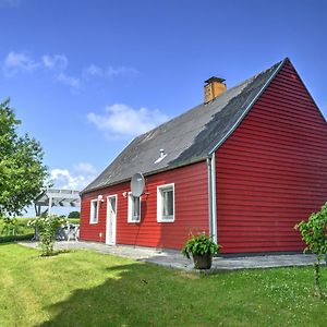 Fewo1846 - Rotes Haus - Idyllisch Gelegenes Haus Mit 2 Schlafzimmern Und Grossem Grundstuck Husby  Exterior photo
