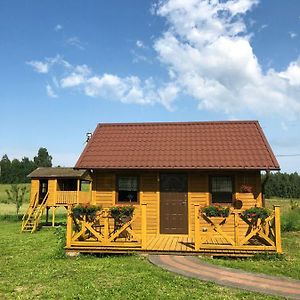 Nowa Karczma Drewniany Domek Na Wsi别墅 Exterior photo