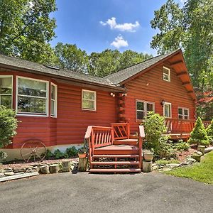 东斯特劳兹堡Pocono Mountains Cabin With Patio, Near Hiking!别墅 Exterior photo