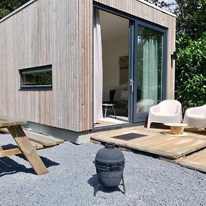 ElahuizenModern Tiny House Op Rustig Watersportpark别墅 Exterior photo