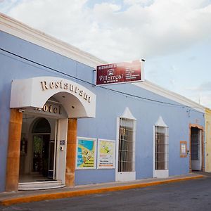 Hotel Villarreal, Restaurante Y Bar Ticul Exterior photo