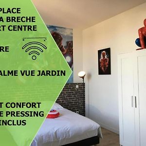 尼奥尔Le Marvel Centre La Breche Wifi Vue Jardin公寓 Exterior photo