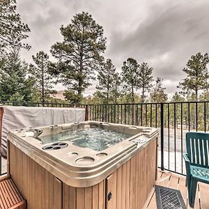 AltoCasa Ruidoso Cabin Hot Tub, Views And Pool Table!别墅 Exterior photo