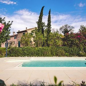 Authentic Country House Casale Le Fontanelle With Pool And Garden In Monterado别墅 Exterior photo