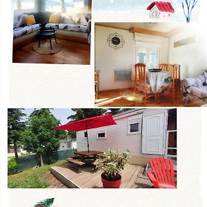 Mobil Home Dans Camping 萨亚古斯 Exterior photo