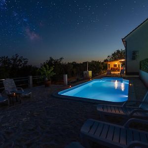 Luxury Villa Paloma Blanca With Heated Pool Lovreć Exterior photo