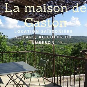 La Maison De Gaston Au Coeur Du Luberon Villars  Exterior photo