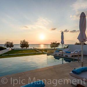 Seafront Villa Pelagia Superb New Listing2021 干尼亞 Exterior photo