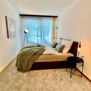 Ruhiges Terrassen-Apartment Mit Blick Ins Grune 多恩比恩 Exterior photo