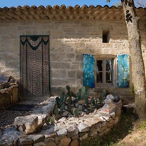 FontarèchesLes Libellules Du Gard - Le Mazet De La Famille Garcet别墅 Exterior photo