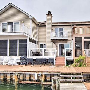 Canal-Front Retreat With Dock - Walk To Beach! 大洋城 Exterior photo