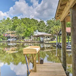 Chic New Magnolia Springs Home With Dock, Beach 弗利 Exterior photo