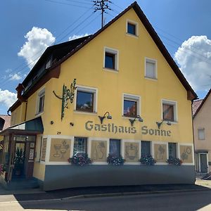 Hohenstadt  Gasthaus Sonne酒店 Exterior photo