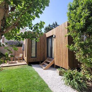 "La Cabane Du Sentier", Logement Original En Bois Et Sur Pilotis Avec Beau Jardin Et Tres Proche De La Mer 桑加特 Exterior photo