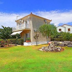 Moriana Stone Villa, Panoramic View And Garden Lakíthra Exterior photo