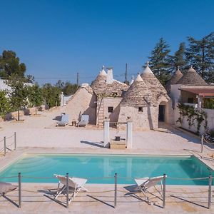 Helloapulia - Authentic Trulli Petricore With Private Spa And Pool 莫诺波利 Exterior photo