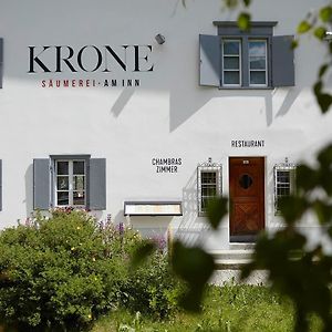 Krone Saeumerei Am Inn 拉蓬 Exterior photo