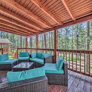 Pet-Friendly Ruidoso Home With Deck And Forest Views! Exterior photo