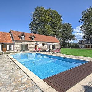 Écrainville Clos Celeste - Campagne D Etretat Avec Piscine Et Spa酒店 Exterior photo