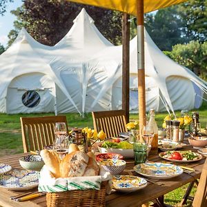 8-Bed Lotus Belle Mahal Tent In The Wye Valley Ross-on-Wye Exterior photo