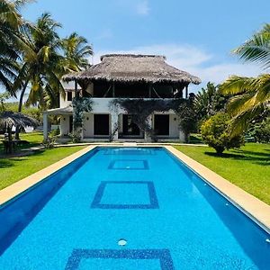 Casa Maya Private Villa On The Beach 埃斯孔迪多港 Exterior photo