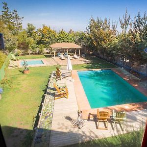 Cabana En Tunquen Con Parrilla, Fogon, Piscina Y Bosque别墅 Exterior photo