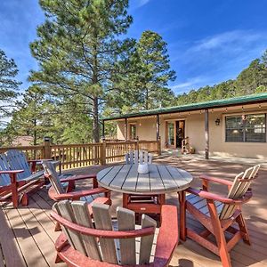 Charming Ruidoso Home With Deck And Lovely Views! Exterior photo