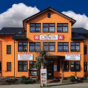 Konsum Gastehaus Quisisana - Nebenhaus Des Konsum Berghotel Oberhof 奥伯霍夫 Exterior photo