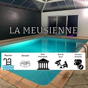 Gite Familial Avec Spa Privatif & Piscine Chauffee Belleray Exterior photo